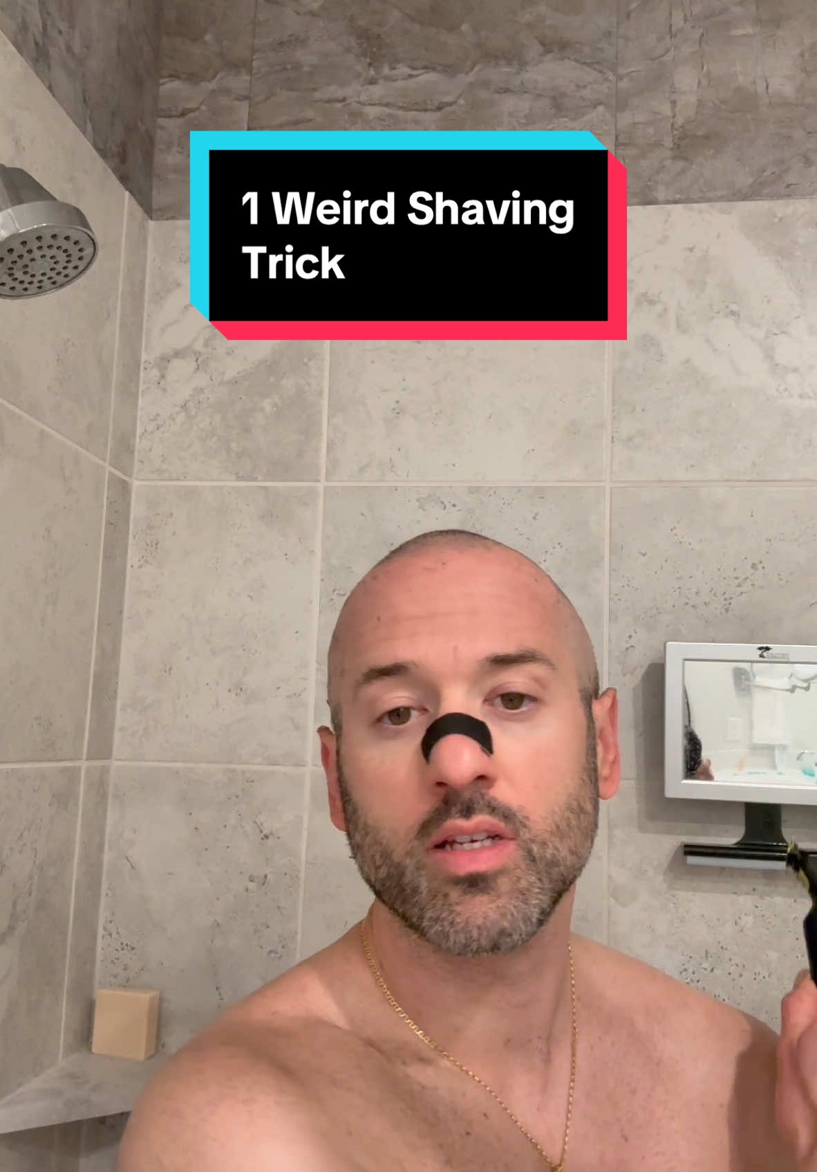 1 trick to make shaving easy, fast and fun. #shaveitoff 
