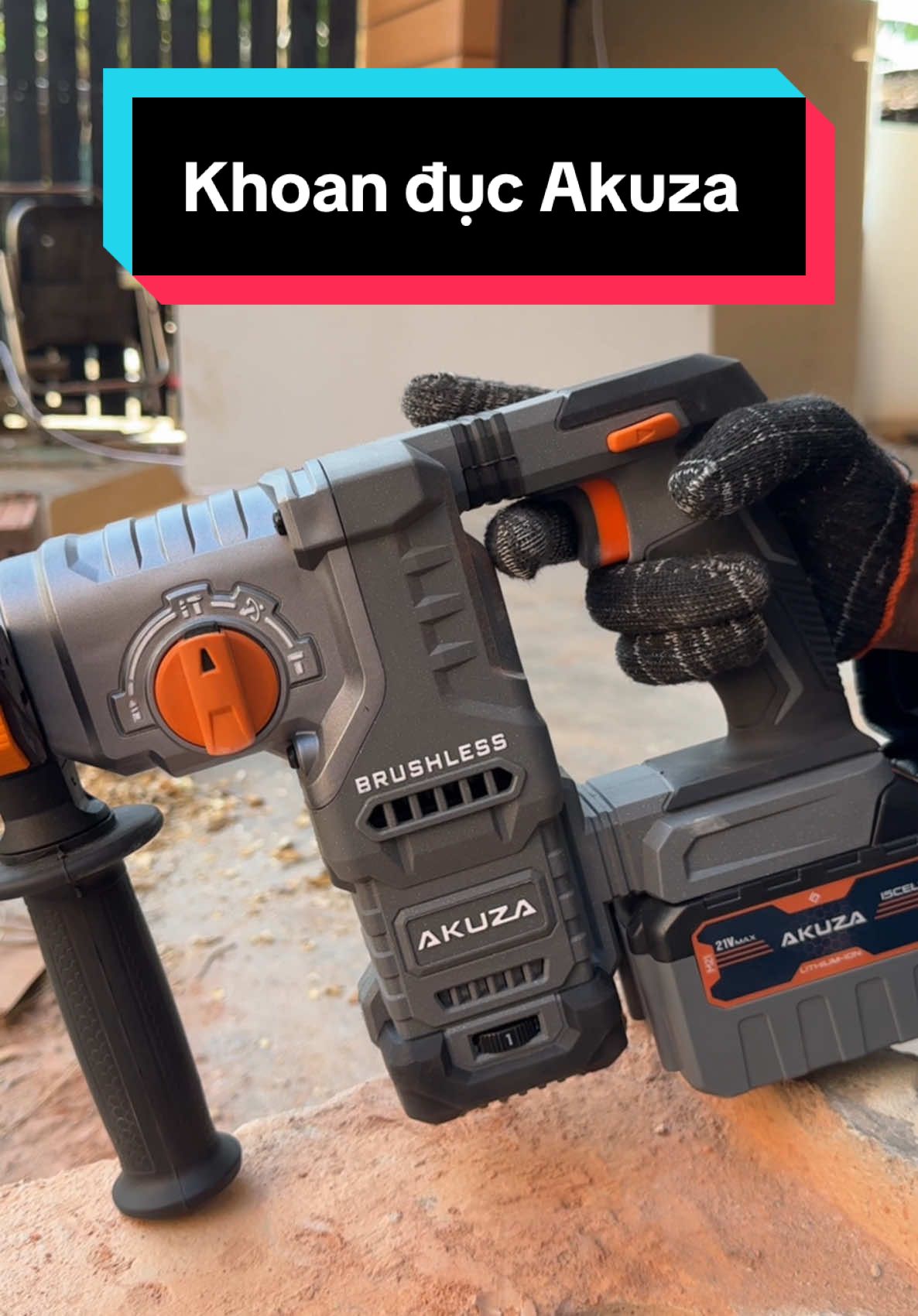 Bê tông pin Akuza 2601 #dangtran 