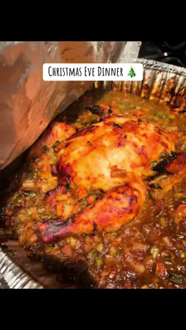 Christmas Eve Dinner Menu #ensaladarusa #dinnerwithme #arrozmexicano #pollohorneado #christmasevedinner #christmastime 