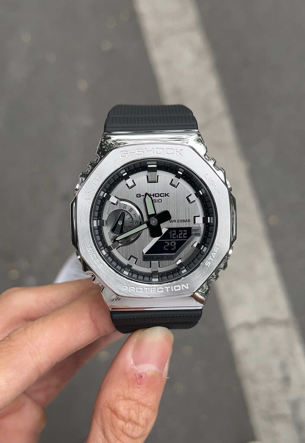 Mẫu Gshock quốc dân GM-2100-1A🔥 #dongho #donghonam #gshock #gm2100 #tiktokviral #hnwatch 