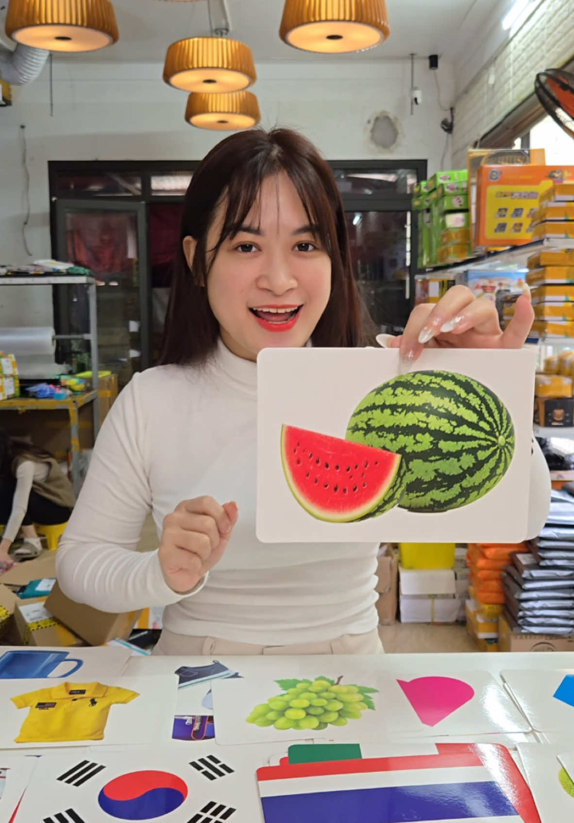 Thẻ học thông minh to cho bé Nhận biết về thế giới xung quanh#c#cohoaidochoit#thehocthongminh