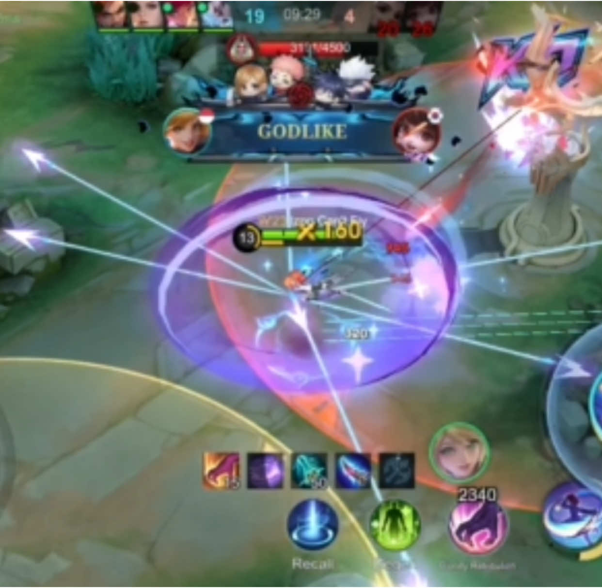 fanny christmas #mlbb #spryzenml 