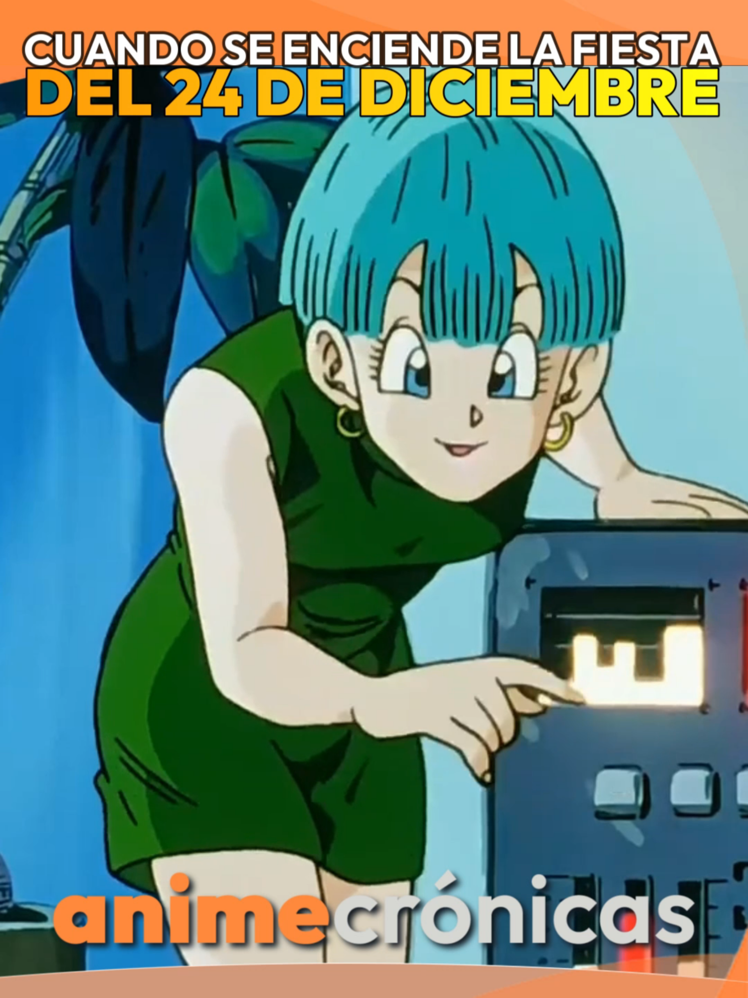 ¡Cuando se enciende la fiesta del 24 de diciembre! #Navidad #FelizNavidad #24DeDiciembre #DragonBall #DragonBallZ #Daniela #Rodolfo #NocheBuena #Fiesta