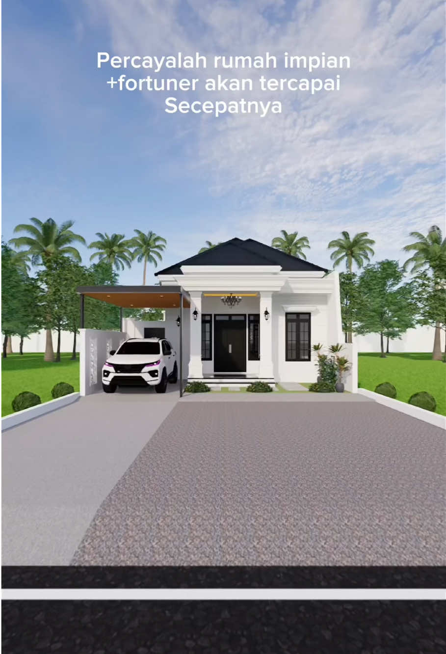 Desain rumah klasik modern #rumahminimalis #desainrumah #rumahidaman #rumahimpian #rumahestetik #rumahmilenial #fortuner 