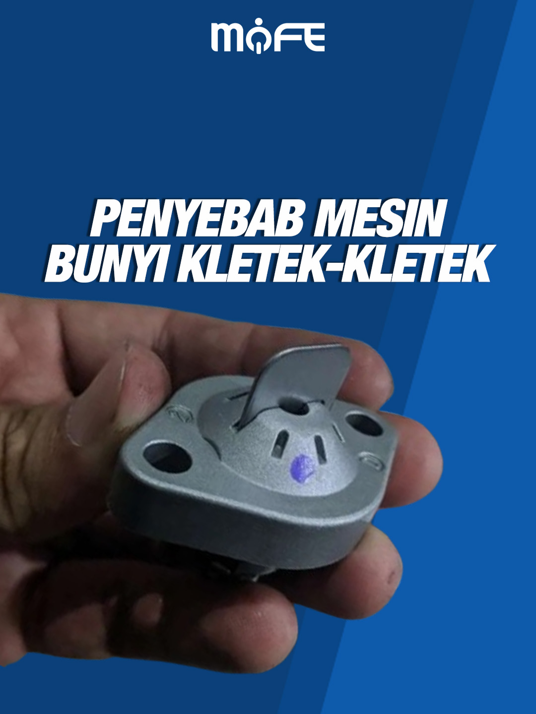 Terdengar suara kletek-kletek di mesin motor kamu? Kemungkinan karena ada kerusakan pada tensioner! Rutin rawat motor kamu bisa harga jualnya tetap tinggi! Nanti kalau mau jual bisa ke MOFE, klik link di bio! #tensioner #mesinmotor #motorkasar #turunmesin #tipsmotor #mekaniktiktok