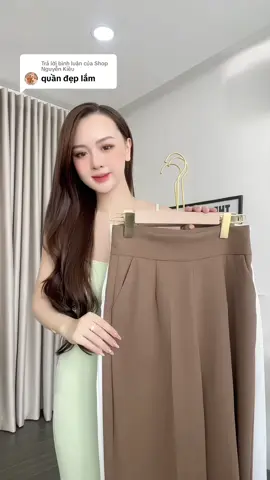 Trả lời @Shop Nguyễn Kiều Em quần giúp chị em tự tin lên đồ này. #quanongsuong #quantaynulungcao #quanlungcao #xuongquantayamy 
