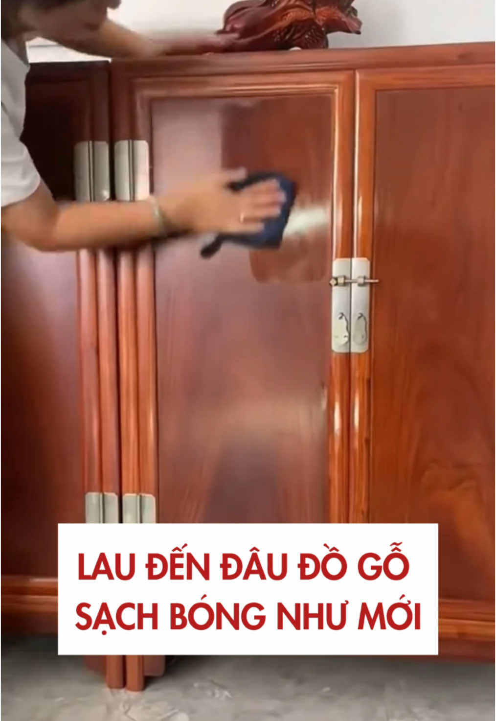Tết đến nơi rồi, đồ gỗ sáng bóng chỉ cần sáp ong nhà Mifan  các bác ơi 👍🏻 #mifan #sapongbeeswax 