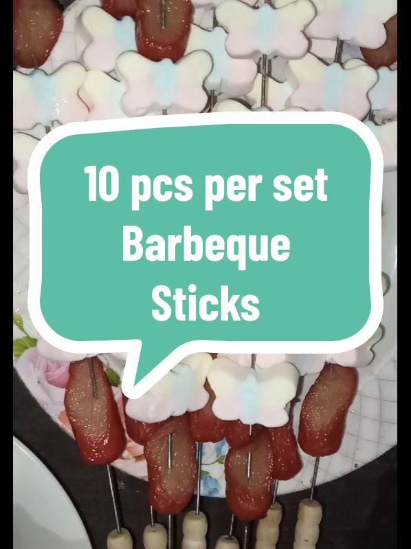 #creatorsearchinsights #skewersticks #bbqstick #arkieziah  Stainless skewer sticks BBQ stick stainless Metal barbeque stick 10 pcs. per set Stainless barbeque sticks