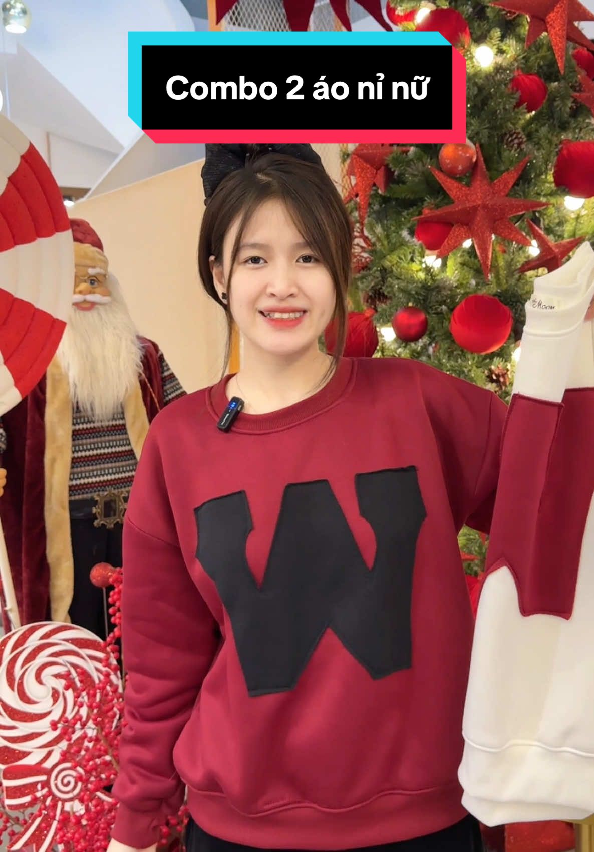 Combo 2 áo nỉ nữ#aoni #aoninu #aosweaternu 