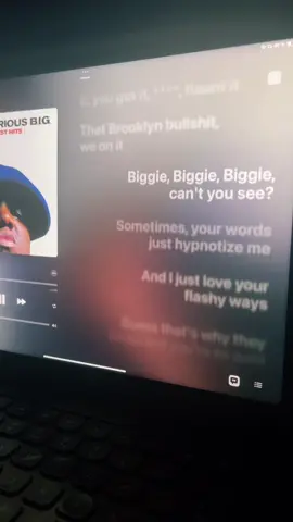 Hypnotize - Biggie #biggie #notoriousbig #lipsync #lyrics #spotify #song #2000s 