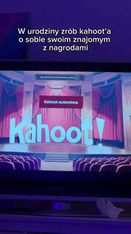 Okazało się, że nikt mnie nie zna ale był fun!!! #kahoot #fyp 