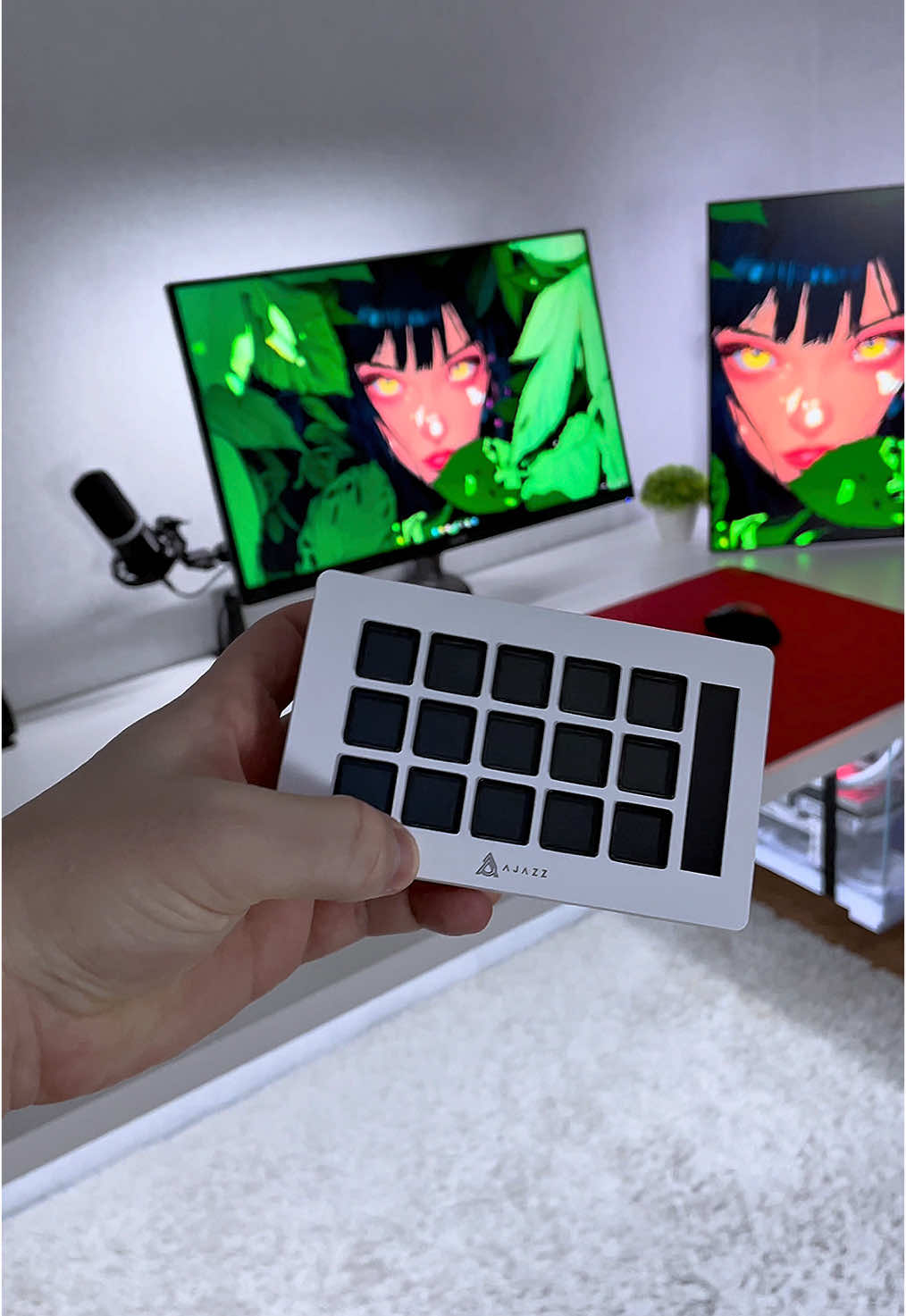 AJAZZ AKP153 Desk Controller😮‍💨 Link in BIO👉 Thanks🙏@AJAZZ #techtok #ajazz #streamdeck #setup 
