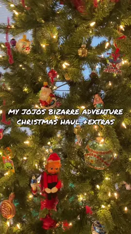 a very VERY bizarre christmas today, happy holidays everyone <3 #jojosbizarreadventure #jjba #rohankishibe #hirohikoaraki #christmas #christmashaul #gifthaul 