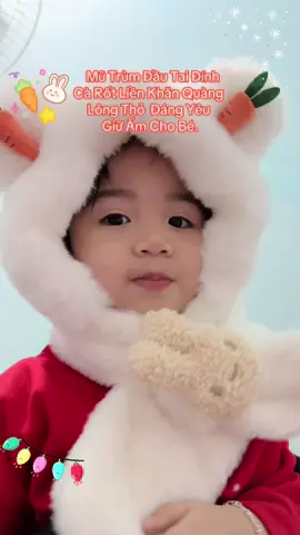Mũ Mùa Đông cho bé, Mũ Len Trùm Đầu Lông Thỏ Kèm Khăn Quàng Đính Gấu Bông, Nón Len Liền Khăn cho bé, mũ đính thỏ cà rốt #shopchobeiu #muchobe #mulenchobe #mulongchobe #muamchobe #mukemkhanchobe