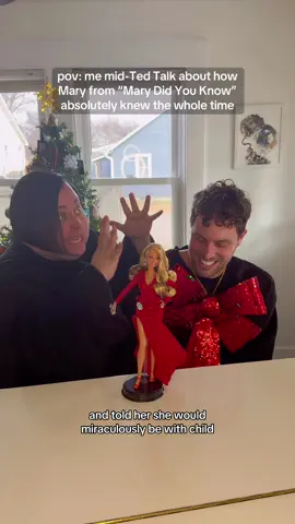 mary did you know? SHE KNEW. #sing #singing #cover #christmas #couple 