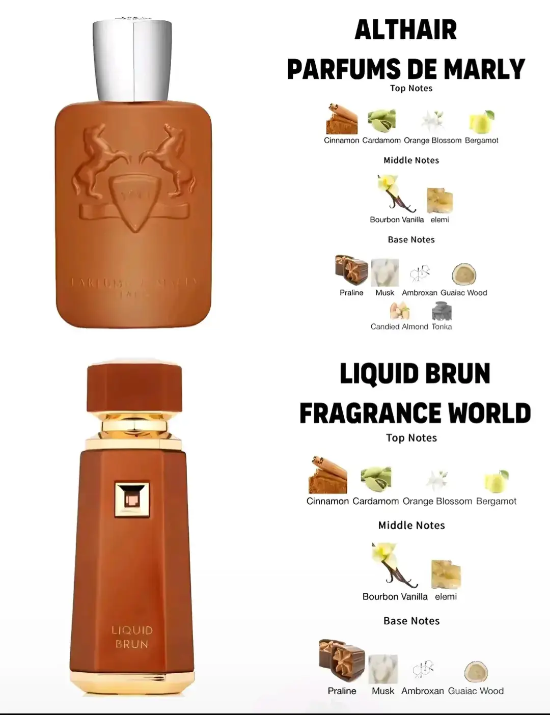 Best Parfums De Marly Althair Clone  #parfumdemarly #parfumdemarlyalthair #liquidbrun #fragranceworld #alternative #clone #vanillafragrance #datenight #fragrances #fragrancetiktok #fragrancereview #fragranceformen #fragrancelover #mencologne #colonge #colongetiktok #designercollection #parfumereccomended #foryoupage❤️❤️ #foru #vira #fypシ゚ #fypp #fyp #f #4upage #4you #4 #fouryou #middleeastern #arabian 