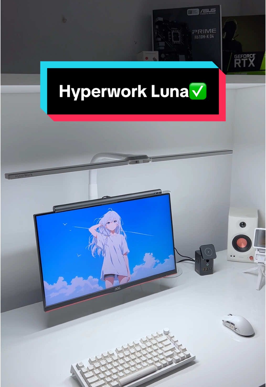 Đèn Luna hyperwork✅ #LearnOnTikTok #denmanhinh #hyperwork 