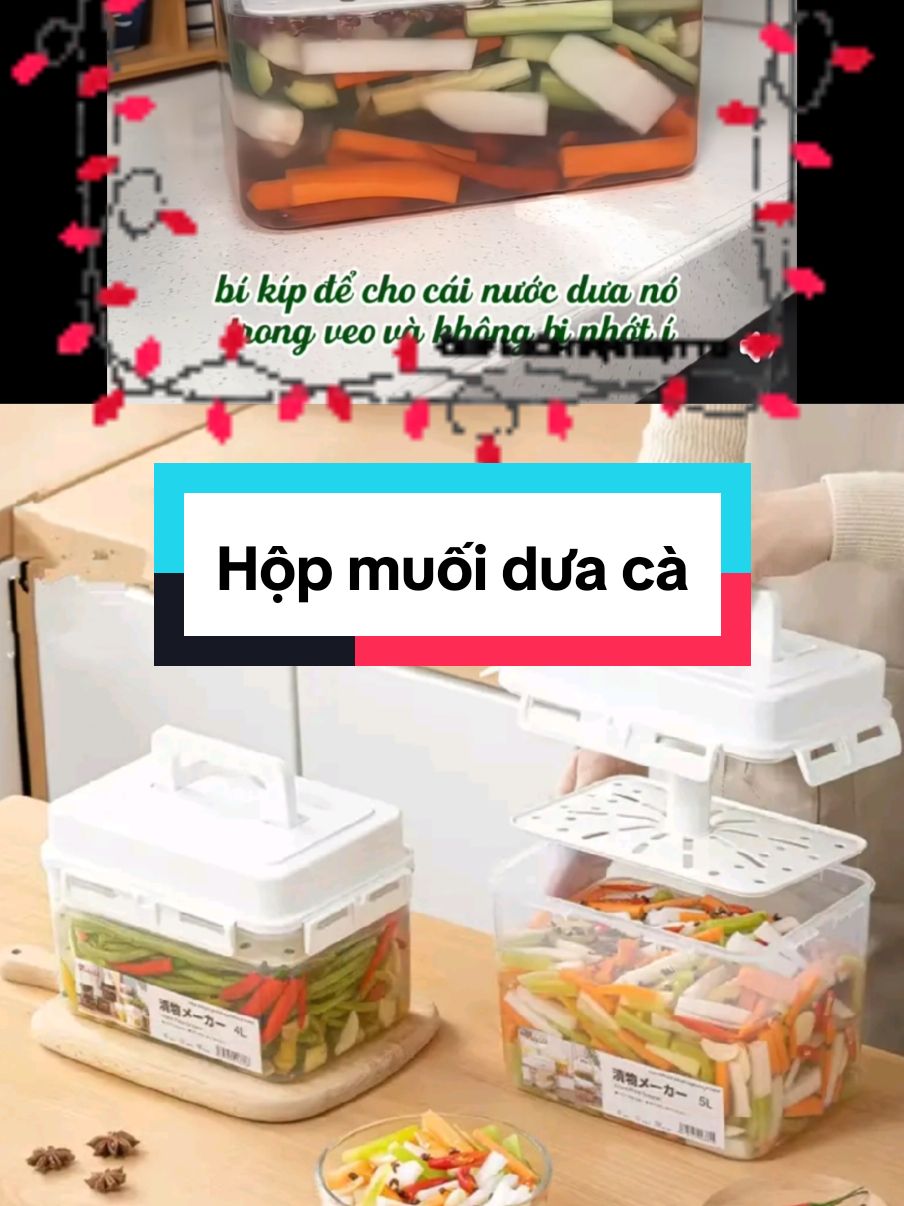 Hộp Muối Dưa Cà  #hopmuoidua #hopmuoiduaca #muoidua #muoica #giadung #giadungtienich #giadungthongminh #capcut #trending #xuhuong #tiktok #giare @Gia dụng Mai 12 @Gia dụng Mai 12 @Gia dụng Mai 12 