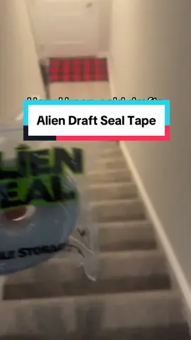 This stuff works wonders 🙏🏻 #alientape #tape #winter #cold #Home #fix #draftseal 