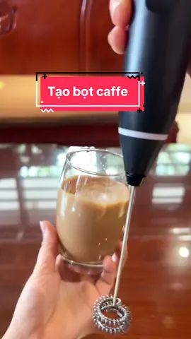 Máy tạo bọt caffe kèm đầu đánh trứng . #anhlanhchanh90 #giadungtienich #maydanhbotcaphe #tienichgiadinh 