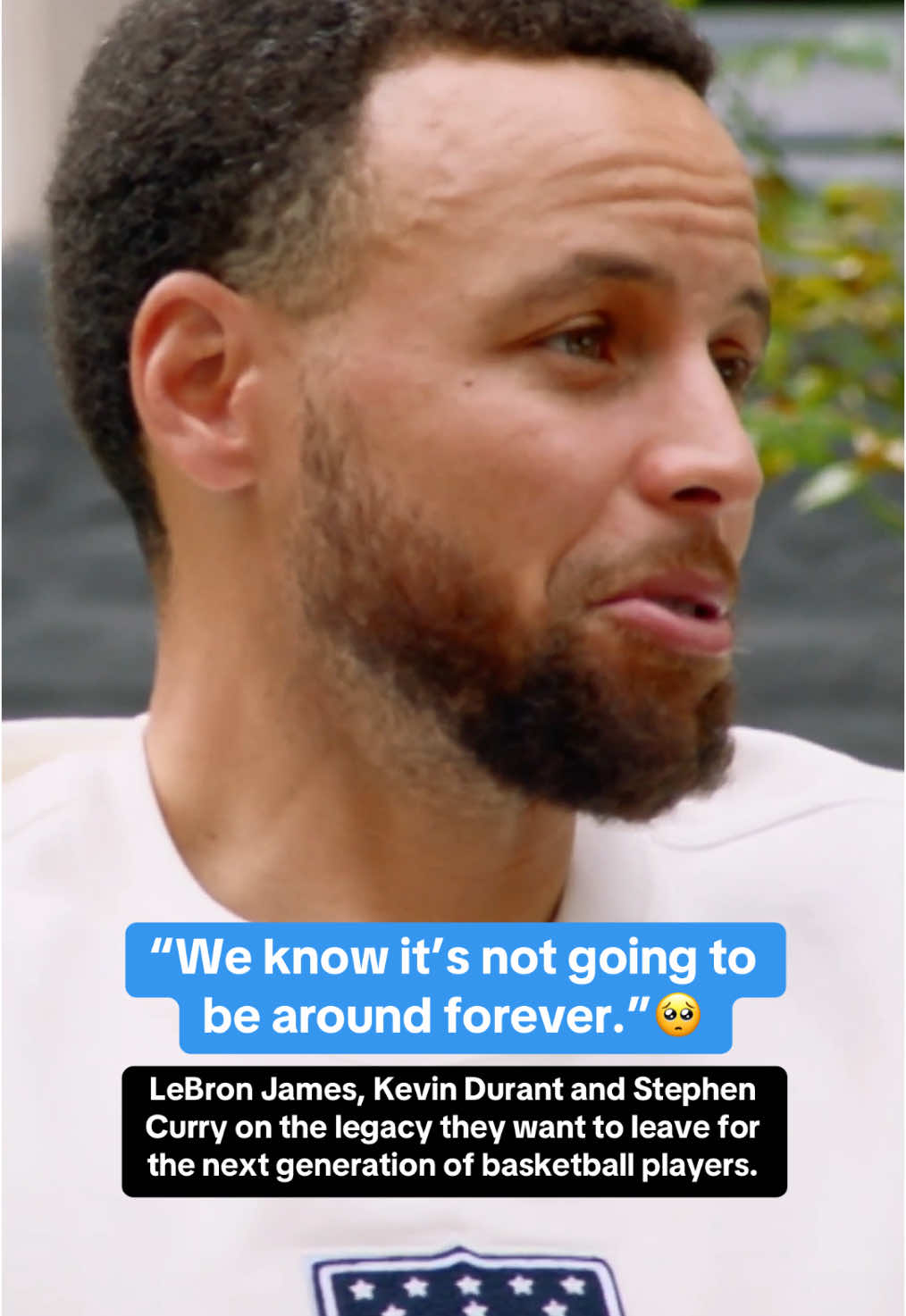 LeBron, KD and Steph on the next generation of NBA players 👀 #lebron #stephcurry #kevindurant #NBA #basketball 
