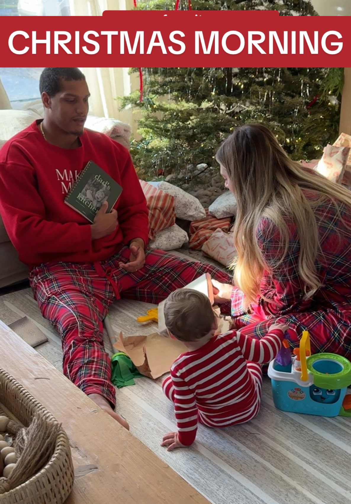 just like that those “magical” christmas mornings are back except we’re in charge of the magic 😭♥️