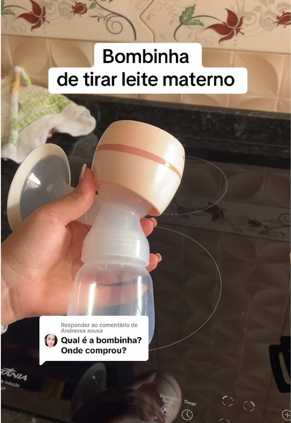 Respondendo a @Andressa sousa  A melhor bombinha de tirar leite na minha opinião 🥰 o link dela esta nos comentários e também na minha Bio 👇🏼👇🏼 https://s.shopee.com.br/6KoHuLmzX9 #vaiprafy #vaiprofy #maternidade #filha #leitematerno #fyppage 