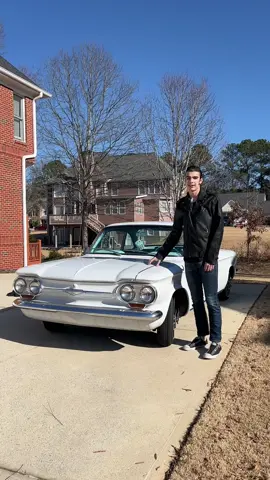 Anthony is overjoyed to introduce you to the newest gem in his car collection—a stunning 1961 Chevrolet Corvair Monza 927! With heartfelt gratitude, he reflects on how your unwavering support has instilled in him the importance of hard work from a young age. This latest acquisition not only adds to his beloved fleet but also allows him to cherish and preserve the beauty of classic cars for future generations. Each car tells a unique story, and Anthony delights in connecting with previous owners who are genuinely thrilled to see their treasured keepsake entrusted to someone who will care for it as much as they did. His passion for these magnificent machines is matched only by his appreciation for the memories they carry, and he’s excited to continue this journey with all of you by his side. #1961corvair #1961 #cars #carsoftiktok #carlover 