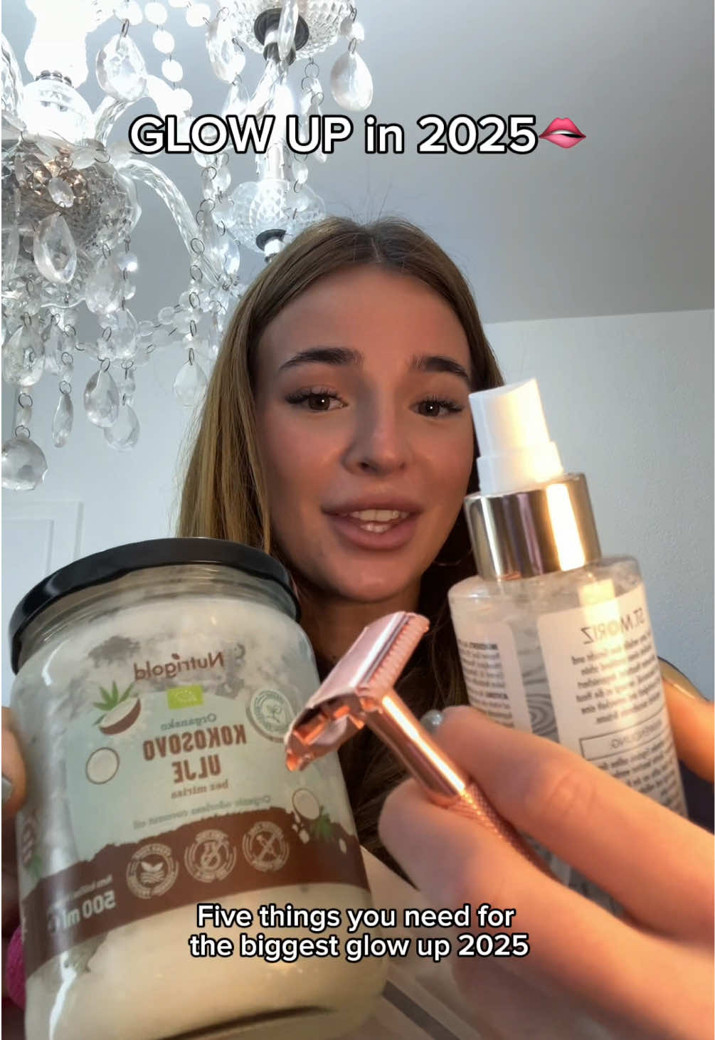 4 Glow Up 2025 Essentials! 👀 #GlowUp #glowup2025 #beautyhacks #shaving #fyp 