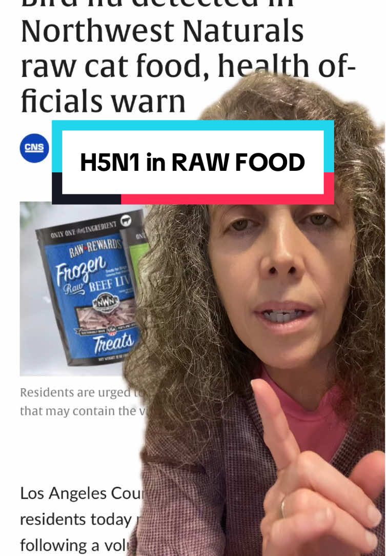 I am not fearmongering! These are facts - as difficult as they are to hear. #cats #catsoftiktok #catlovers #catfood #rawdiet #petfood #petfoodtips #recall #h5n1 #hpai #birdflu #veterinary 