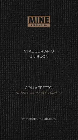 Tutto il team MINE Perfume Lab vi augura un buon Santo Stefano 🧡
