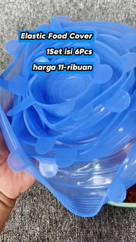 gini Bunda nggak usah bingung bingung lagi untuk mencari penutup makanan pakai aja nih Bun penutup makanan elastis satu set isi 6 biji harga Promonya di 11-an ribu aja ya untuk saat ini dan juga ada gratis ongkir Ayo Bun buruan di order di keranjang bawah jangan sampai kehabisan ya atau harganya naik eman-eman.  #foodcover #foodcoversilicon #penutupmakanan #penutupmakanansilicon 
