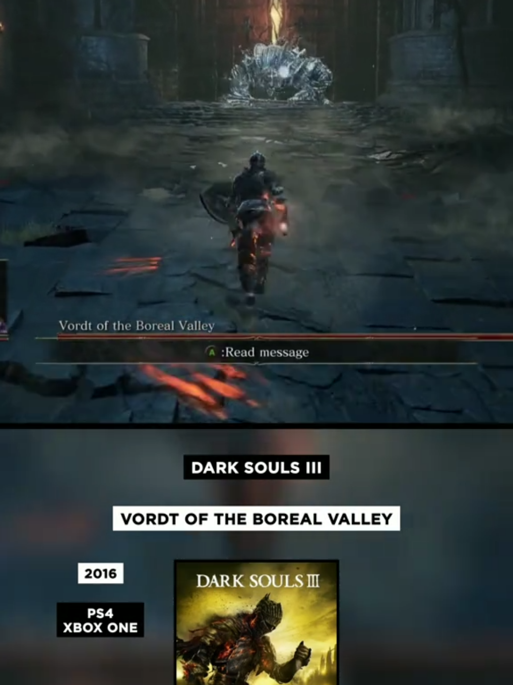 🎮Dark Souls 3 - Vordt Of The Boreal Valley🎵 #games #videogame #darksouls #darksouls3 #playstation #soundtrack #theme #gamesoundtrack #ost #gamemusic