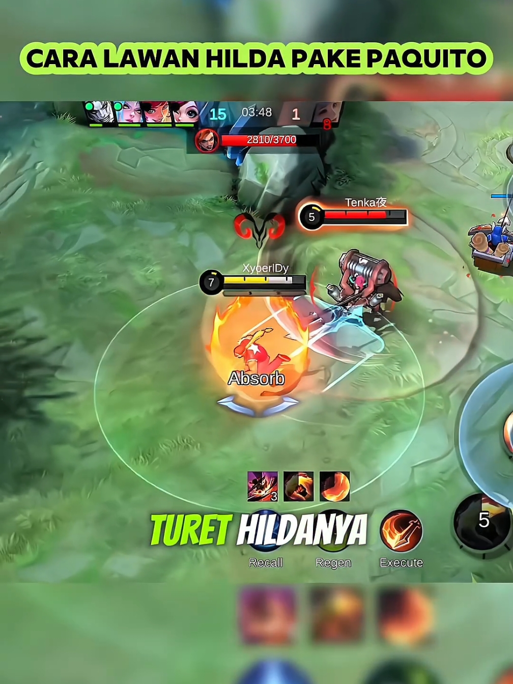 Cara lawan hilda pake paquito #MLBBLukas #PeerlessLight 