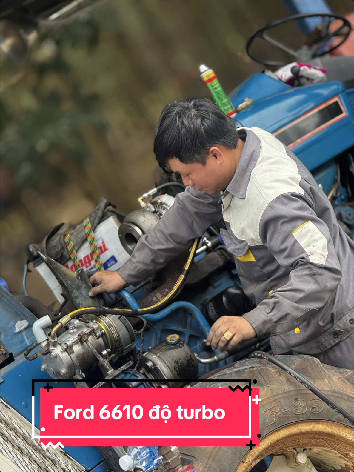 Mời ae nghe tiếng turbo FORD 6610D turbo belarus 🤭🤭🤭 ae cần turbo gì hay lắp full bộ tận nơi khu vực miền nam ib e nha @TiTurbo71 #phục_hồi_turbo_bến_tre #turbo #xuhuongtiktok #trending #turbodiesel #ford6600turbo  #tractor #bìnhdương 