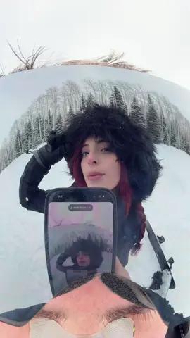 Una sirenita en la nieve 