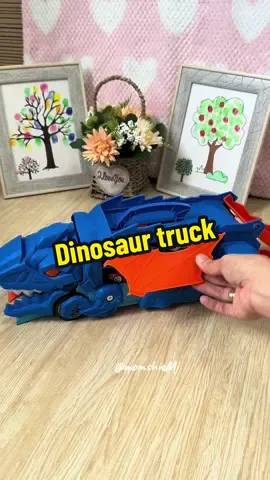 Dinosaur Truck na nagtatransform ang ganda ☺️ #dinosaur #toy #dinosaurtruck #trucktoy #giftidea #forkids 