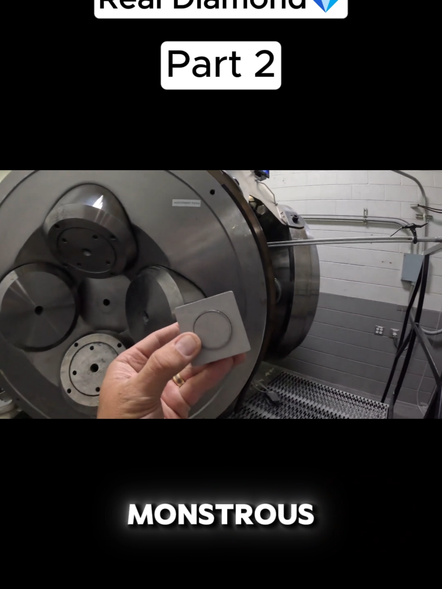 How to Make a Real Diamond💎 (Part 2/3) #shorts #foryoupagе #sciencetok #diamond