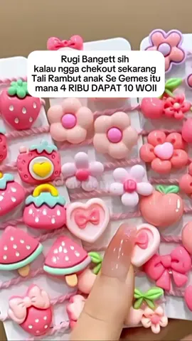 Rekomendasi Tali rambut anak lucu#ikatrambutanak #talirambut #ikatrambut #wibgajian #cuantanpabatas #4u #trending 