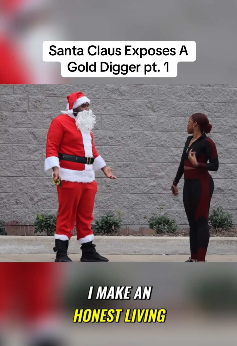 Santa Claus got em #fyp #fypシ #fypシ゚viral #golddigger #prank #golddiggerprank #christmas #santa #santaclaus #jesus #jesusbirthday 