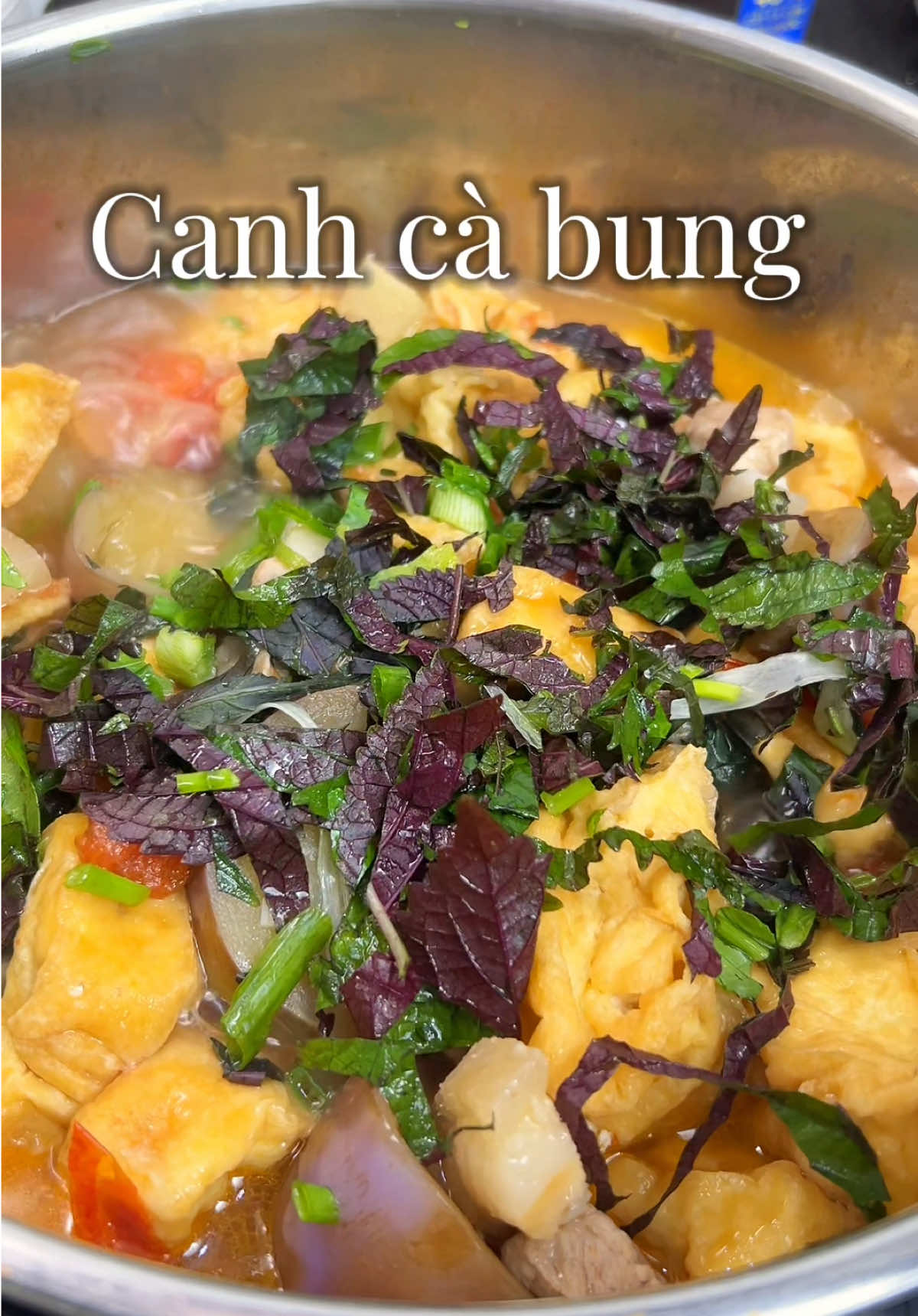 Cả nhà cùng em Phương nấu canh cà bung siêu tốn cơm cho ngày đông nhé #LearnOnTikTok #nauancungtiktok   #monngonmoingay #ancungtiktok #fyp 