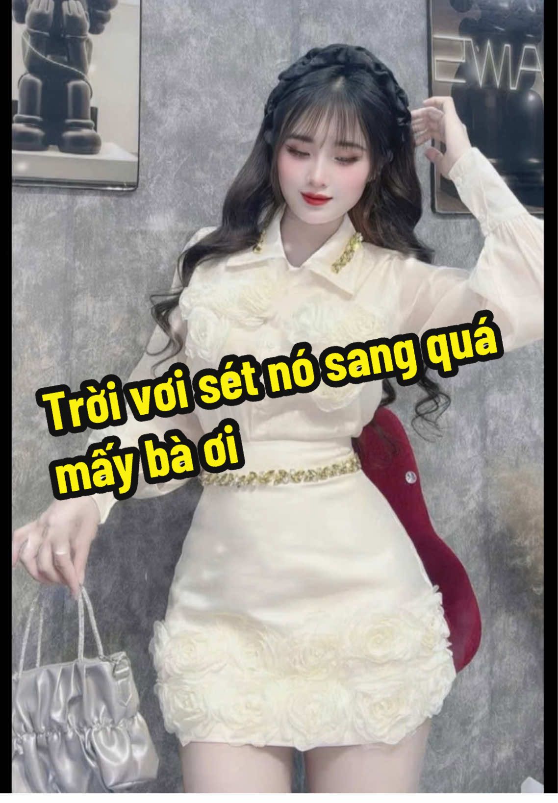 #kaboutiquee1 #thoitrangnu #tet #dutiec #setaosomichanvayngan #