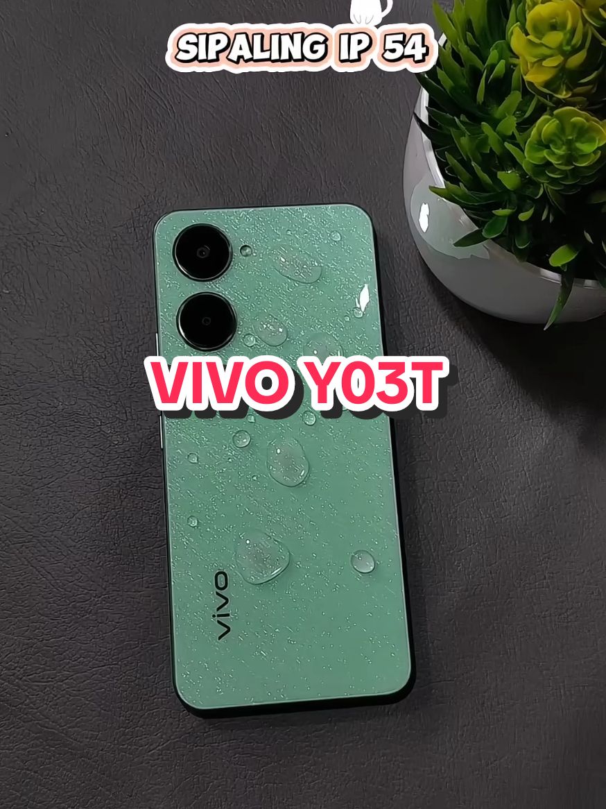 Y03T sipaling anti percikan air dan debu✨#vivo #vivoy03t #vivoy03terbaru2024 #vivoy03series #vivoindonesia #mitrahandphone 