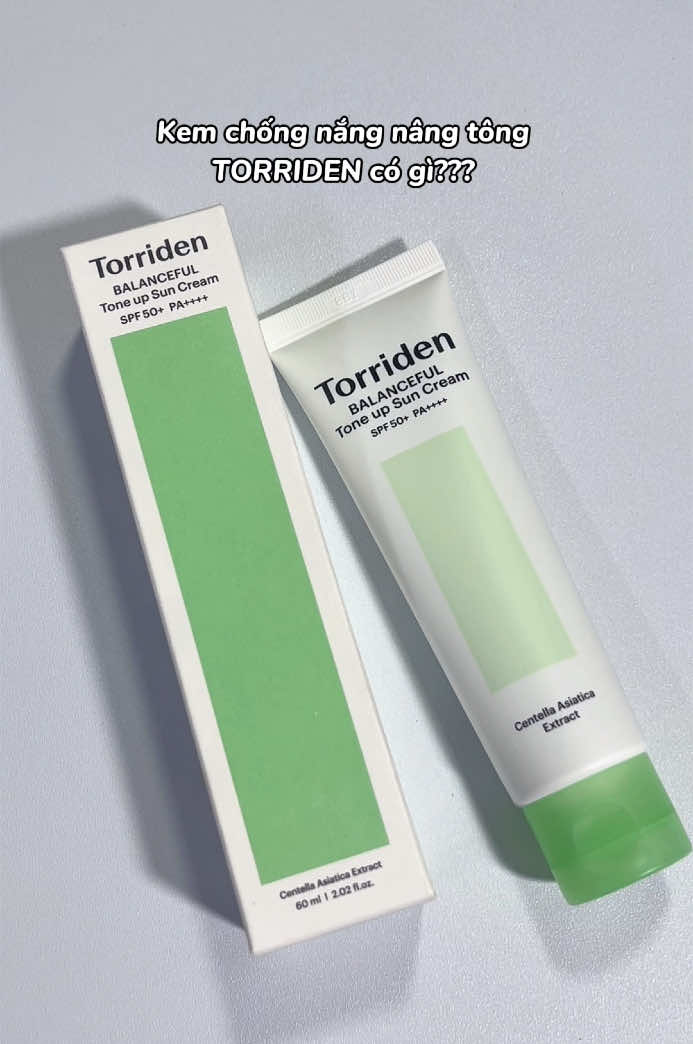 Rcm kem chống nắng nâng tông cho da dầu #skincare #kemchongnang #torriden #lamdep #xuhuong #trendingtiktok 