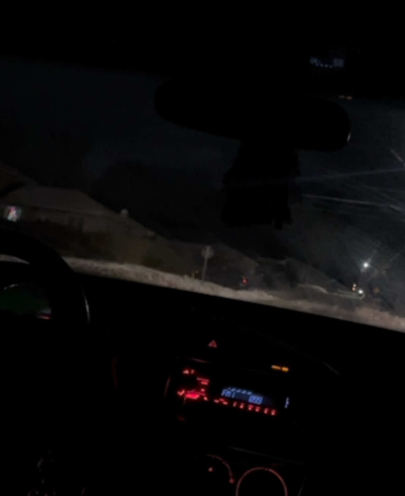 Cut down a bit of a night cruise in the vibe feat the dirty ass window that I can spray off#car #nightdriving #fyp #vibes #motivation #winter 