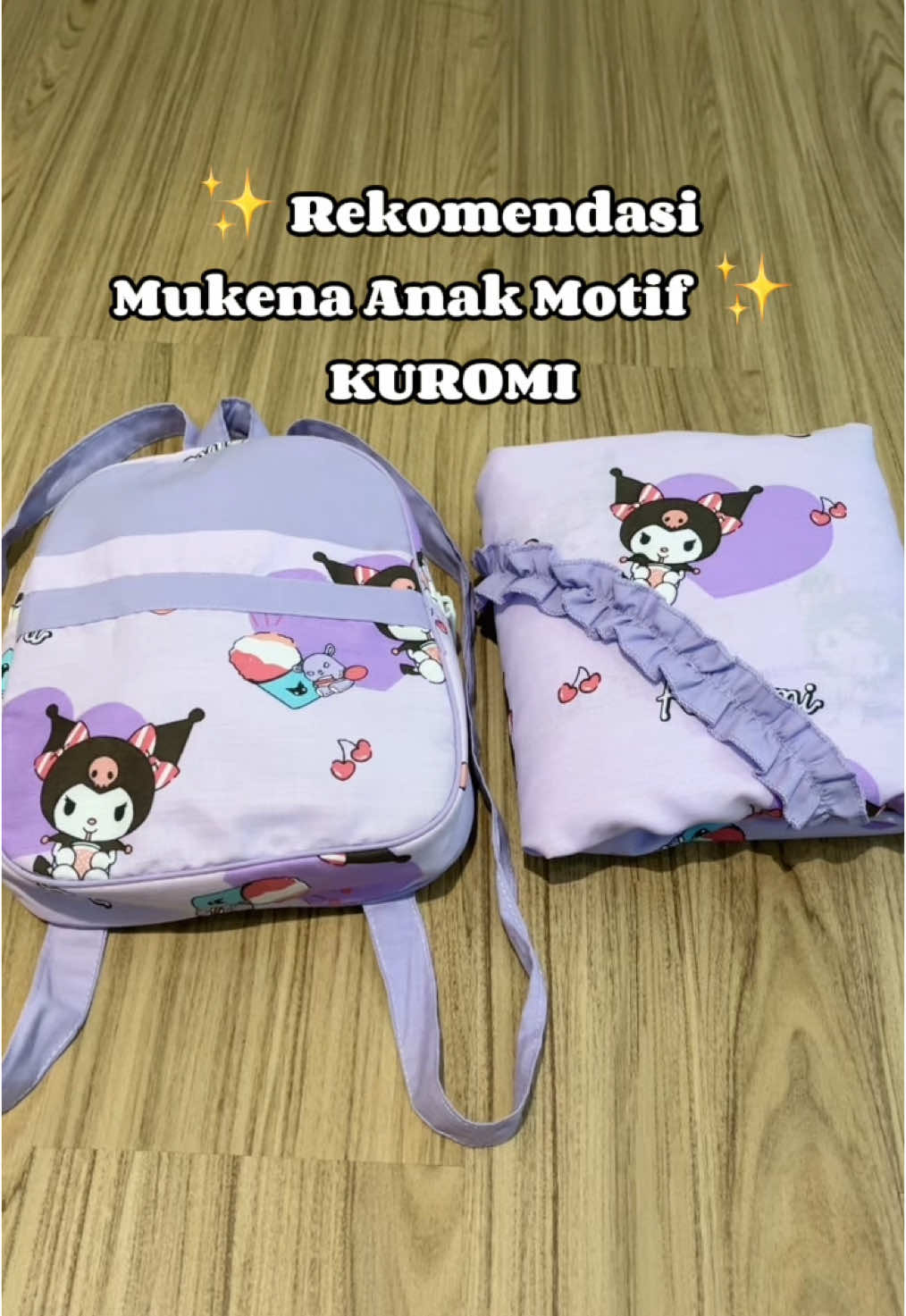 Mukena Anak Kuromi😍 Cek Out Sekarang Juga#mukenaanak#mukena#fyp#lewatberanda #tiktokshop#lewatberandafyp #promo#kuromi#mukenanakbalita #mukenapremium#capcut#fyppppppppppppppppppppppp #fypage  
