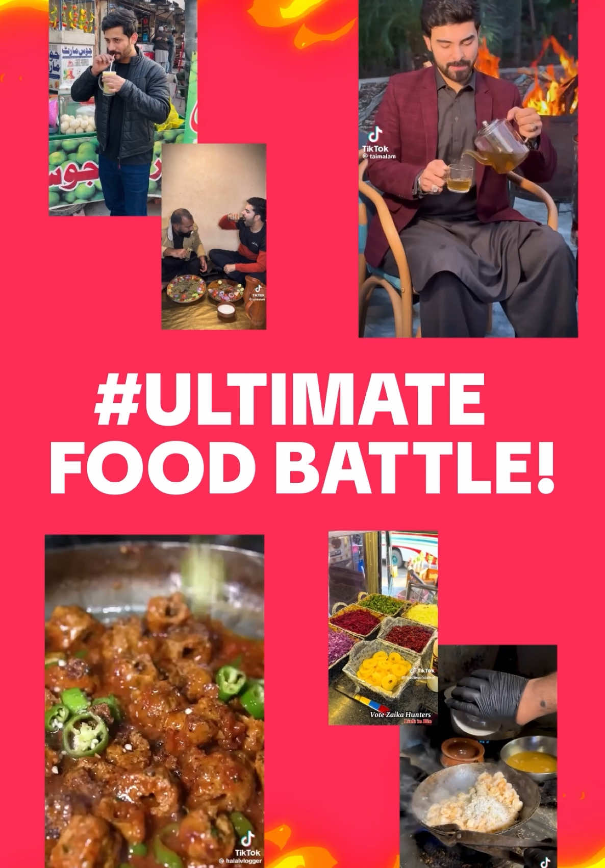 Who is going to win the #ultimatefoodbattle ? Vote now and make your favorite #pakistanifoodies win!! Voting ends on 30th December 2024! 😎