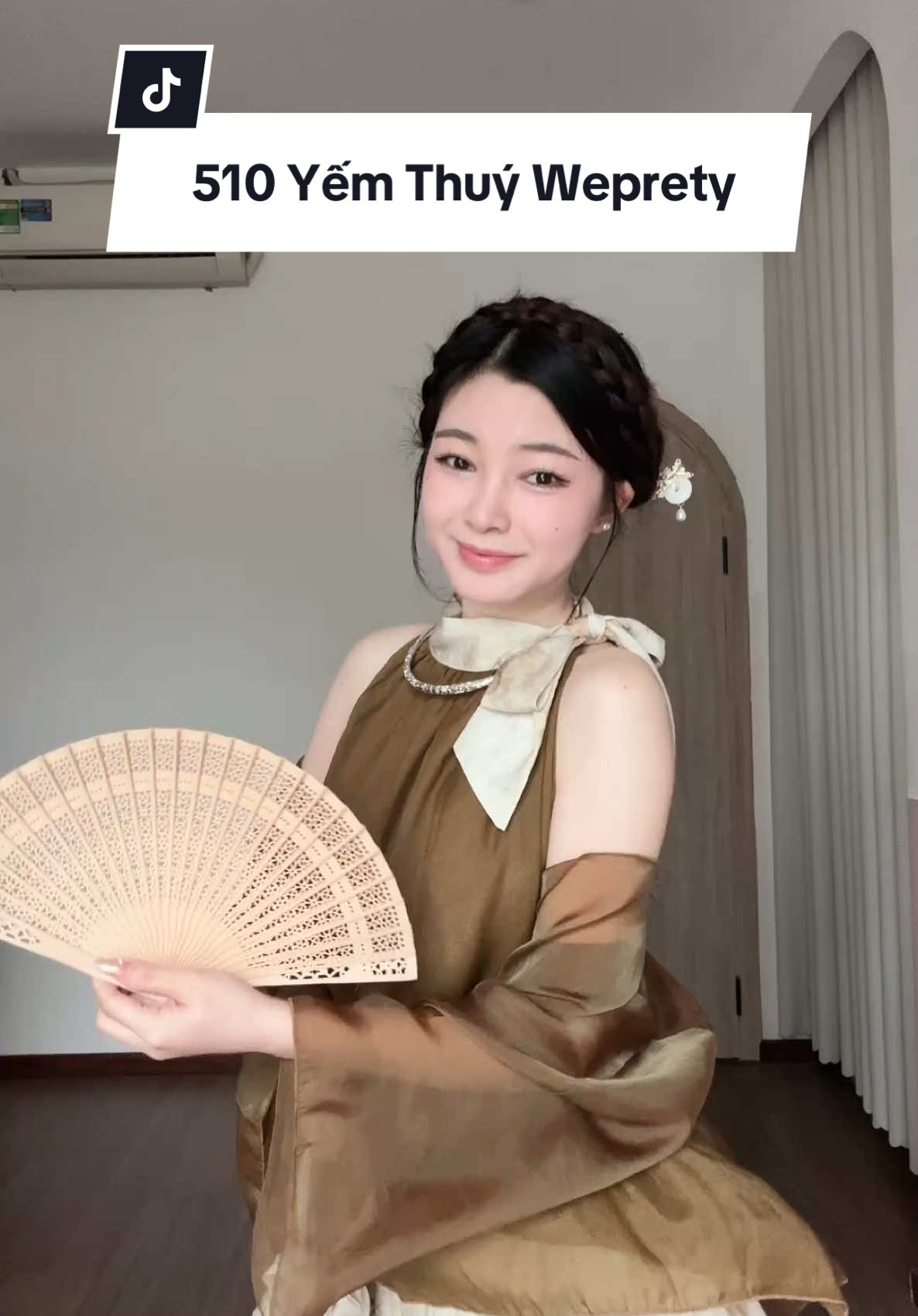 Áo dài kèm chân váy voan tơ @Wepretty Clothes #reviewquanao #goclamdep #fyp #yem #aoyem #aodaitet #aodaivietnam #aodai #tet 