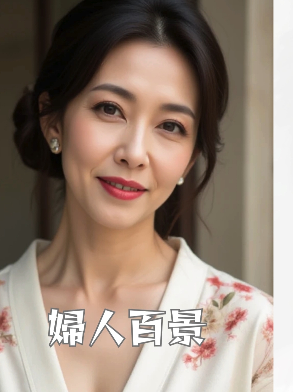 藤崎綾乃　48才 #美しい女性  #ai美女  #成熟した美しさ 