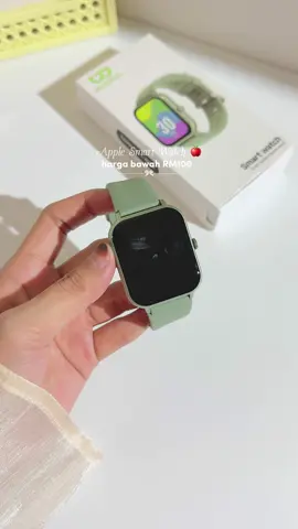 Kalau beli dekat store mesti mahal kan 🙊  #smartwatch #smartwatchviral #smartwatchmurah #applesmartwatch 
